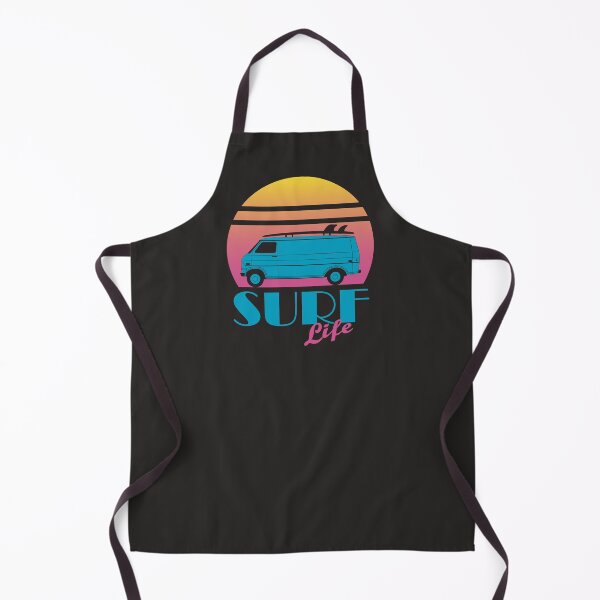 Item preview, Surf Life, Retro 80s Illustration designed and sold by D-Spot Shop.