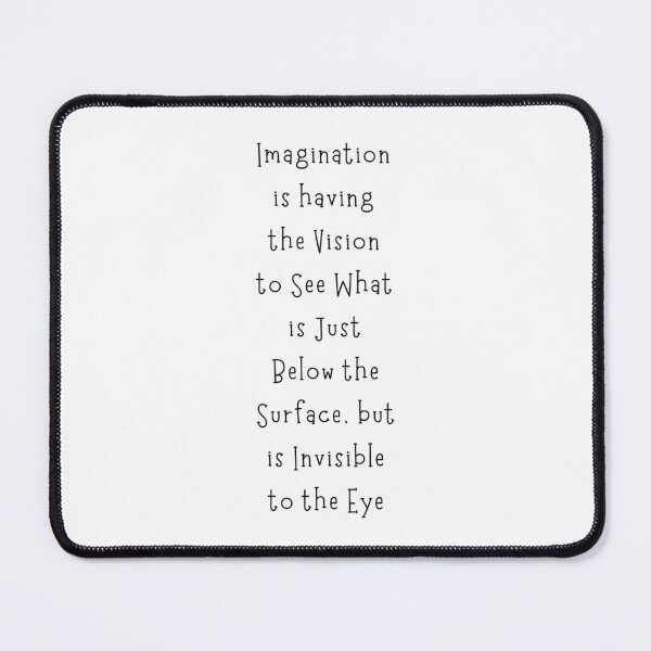 Item preview, Imagination Vision Motivational Words designed and sold by SirajDecors.