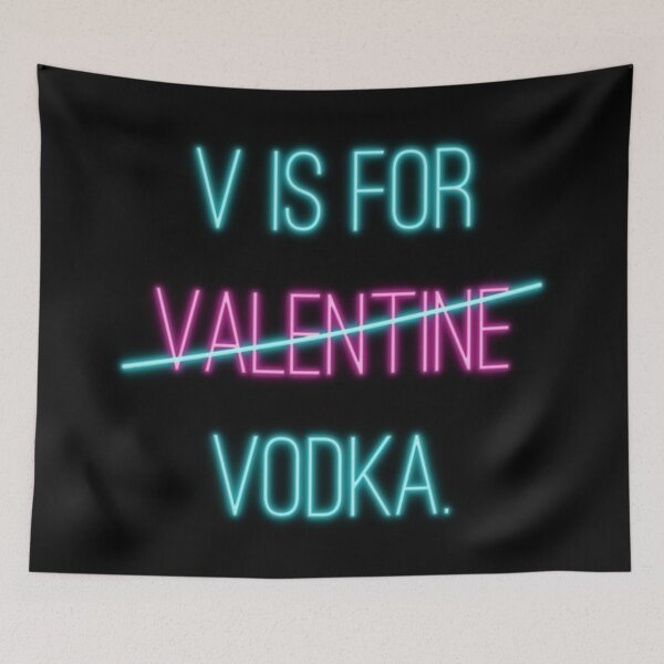 Artikelvorschau, Lustiger Valentinsgruß-Entwurf für Leute, die Wodka lieben entworfen und verkauft von VaLdoShop.