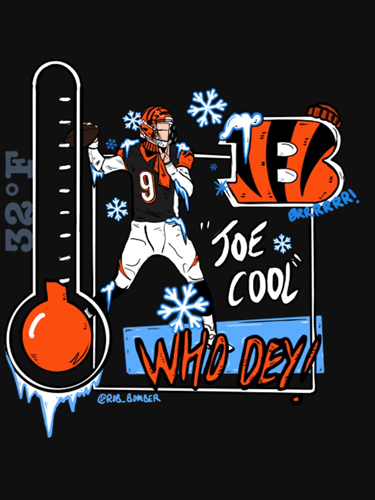 Joe cool who dey Joe Burrow Cincinnati Bengals shirt, hoodie, sweater and  v-neck t-shirt