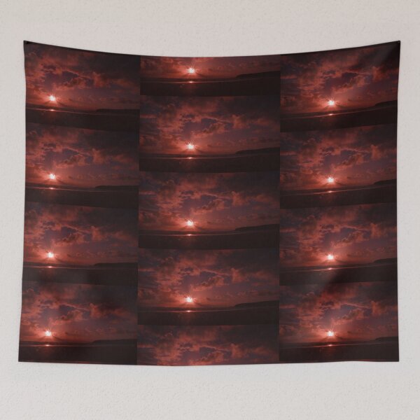 Item preview, Bedruthan Sunset,North Cornwall designed and sold by Lucy Davey.