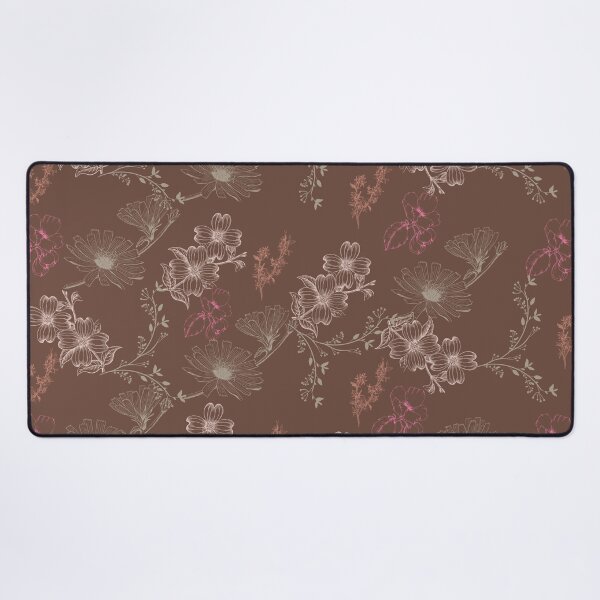Item preview, Beautiful White and Brown Floral Pattern - Cute Floral designed and sold by Vero De.