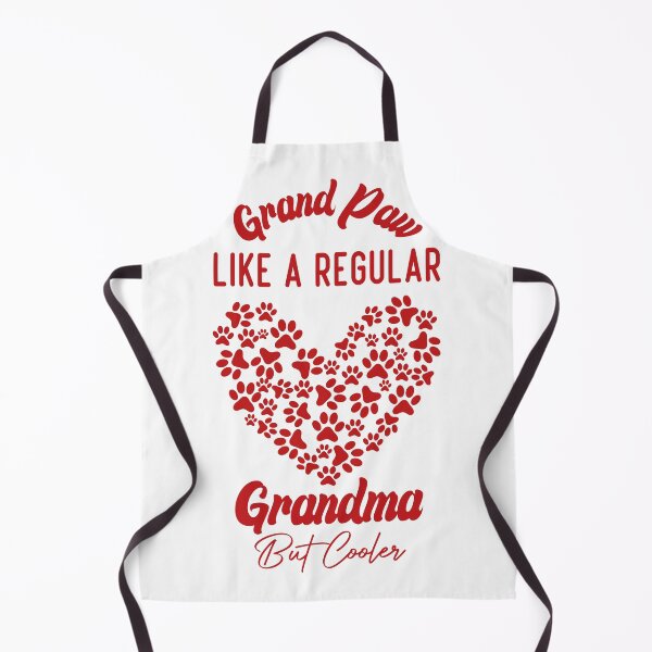 Item preview, Funny Grand Paw Like A Regular Grandma But Cooler Red Heart designed and sold by medbdj.