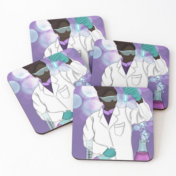 Item preview, african scientist in lab - women in stem designed and sold by sweet dreamer.