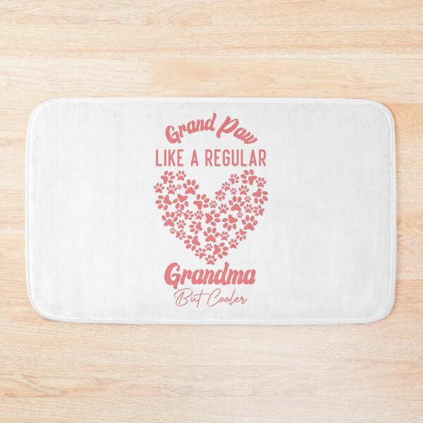 Item preview, Funny Grand Paw Like A Regular Grandma But Cooler Light Red Heart designed and sold by medbdj.