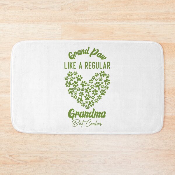 Item preview, Funny Grand Paw Like A Regular Grandma But Cooler Olive Drab Heart designed and sold by medbdj.