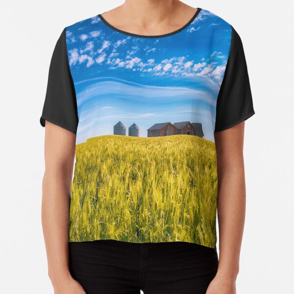 Summer On The Prairies Chiffon Top