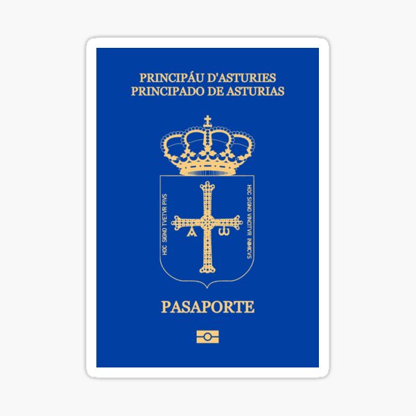 Lot De 2 Autocollants Drapeau Des Asturies - Espagne - 75 Mm - Vinyle Brillant StickersWorld