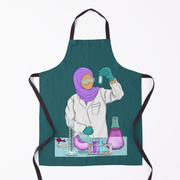 Item preview, muslim female scientist in lab - women in stem designed and sold by sweet dreamer.