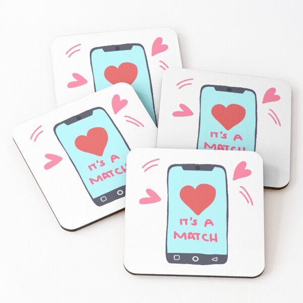 Item preview, valentines day message it's a match designed and sold by DOYOUEVENTREND.