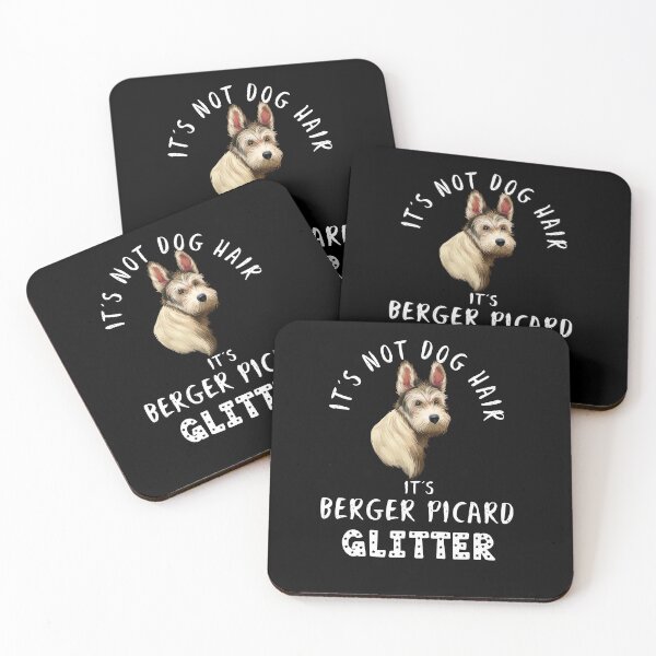 Item preview, It's not dog hair it's BERGER PICARD glitter funny dog quote designed and sold by theshirtinator.