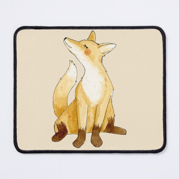 Item preview, Cute fox is sitting designed and sold by Wunschkritzel.