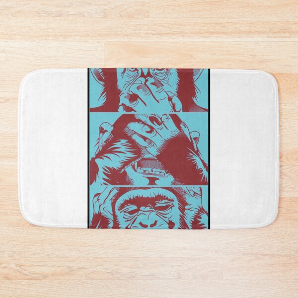 Item preview, Dont see, dont talk, dont hear BLUE designed and sold by hipeora.