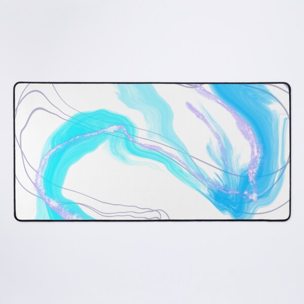 Item preview, Aqua Blue Marble Effect designed and sold by ojasha.