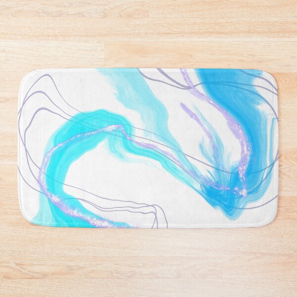 Item preview, Aqua Blue Marble Effect  designed and sold by ojasha.