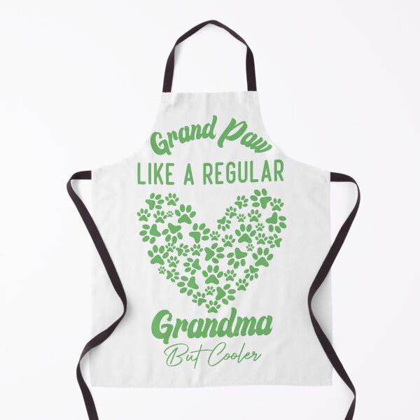 Item preview, Funny Grand Paw Like A Regular Grandma But Cooler Spring Green Heart designed and sold by medbdj.