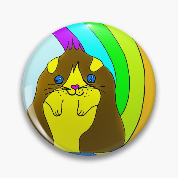 Butterscotch Fudge Guinea Pig Pin