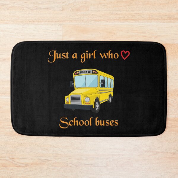 Item preview, Just A Girl Who Loves School Buses designed and sold by nikolaj1301.