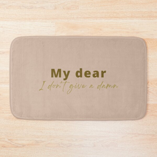 Item preview, My dear, I don´t give a damn - Clark Gable Quote designed and sold by AlfabetDesign.