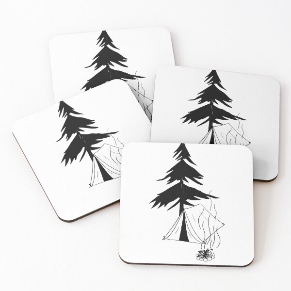 Item preview, camping in nature designed and sold by landscapeworlds.