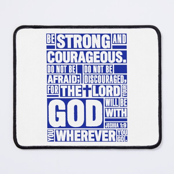 Item preview, Joshua 1:9 Be Strong and Courageous designed and sold by plushism.