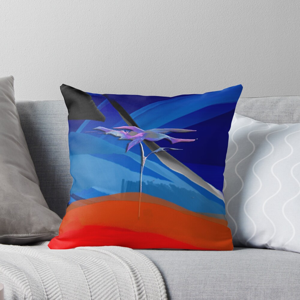 Item preview, Throw Pillow designed and sold by mindprintz.