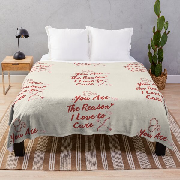 Item preview, You Are the Reason I Love to Care - Doctors and Nurses Valentines' Day designed and sold by JoyTop.