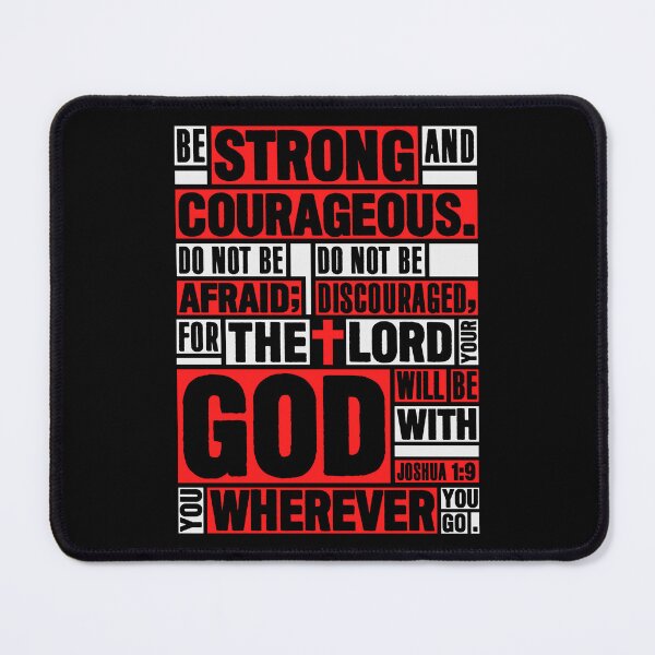 Item preview, Joshua 1:9 Be Strong and Courageous designed and sold by plushism.