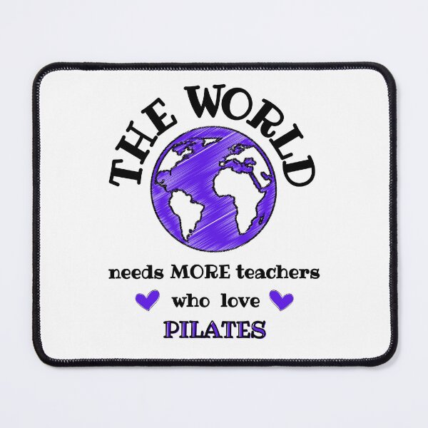 Item preview, The world needs more teachers who love pilates designed and sold by TheGreenGoat.