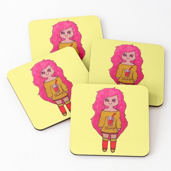 Item preview, Chibi Pink Lemonade Girl designed and sold by Jenna Gee.