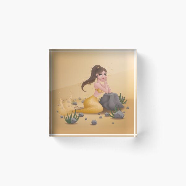 Item preview, Dreamy Eyed Mermaid designed and sold by emmaburndesigns.