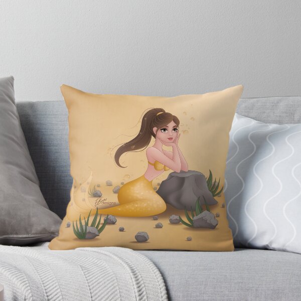 Item preview, Dreamy Eyed Mermaid designed and sold by emmaburndesigns.