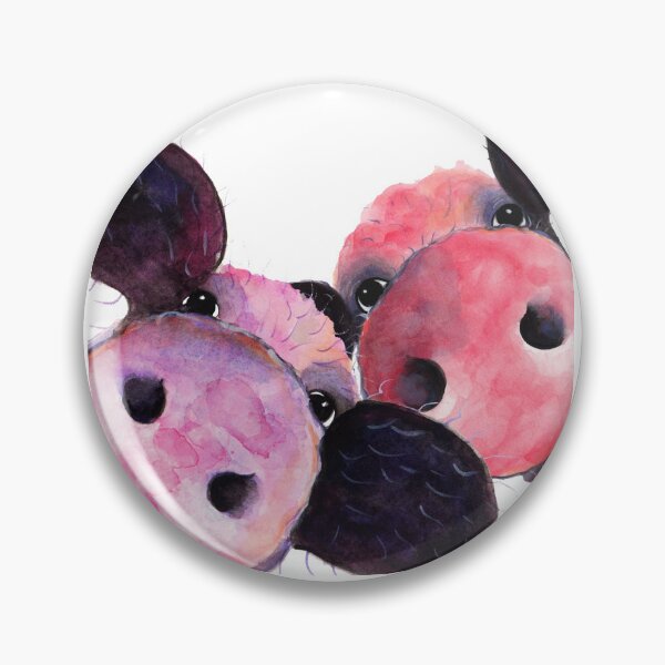 Item preview, NOSEY PIGS ' THe NoSeY PiGS ' By Shirley MacArthur designed and sold by Shirley MacArthur Art.