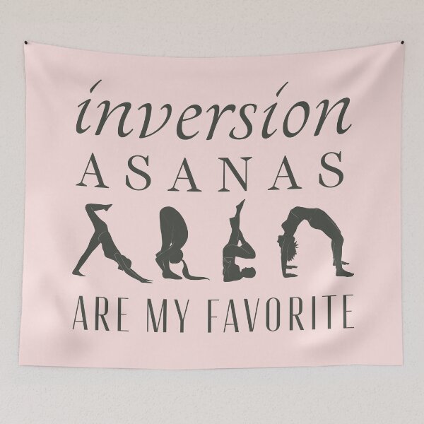 Item preview, Inversion Asanas Are My Favorite Yoga  designed and sold by trendingatees.