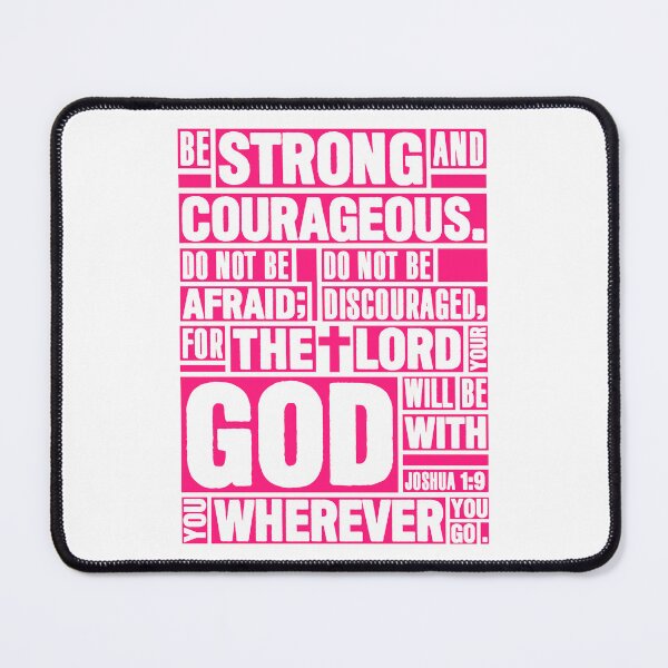 Item preview, Joshua 1:9 Be Strong and Courageous designed and sold by plushism.