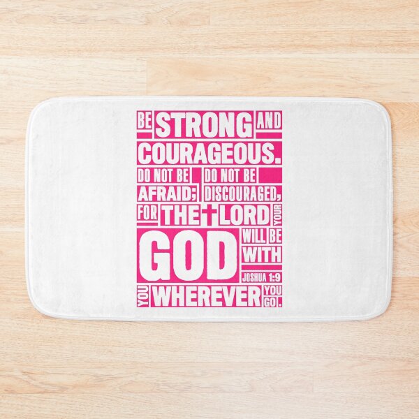 Item preview, Joshua 1:9 Be Strong and Courageous designed and sold by plushism.