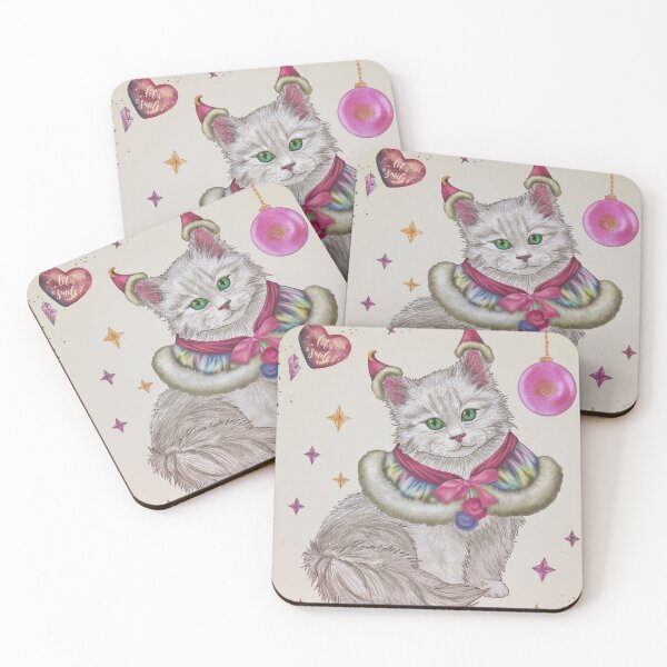Item preview, TopModel Kitty - Christmas Kitten designed and sold by shipperfangirl.