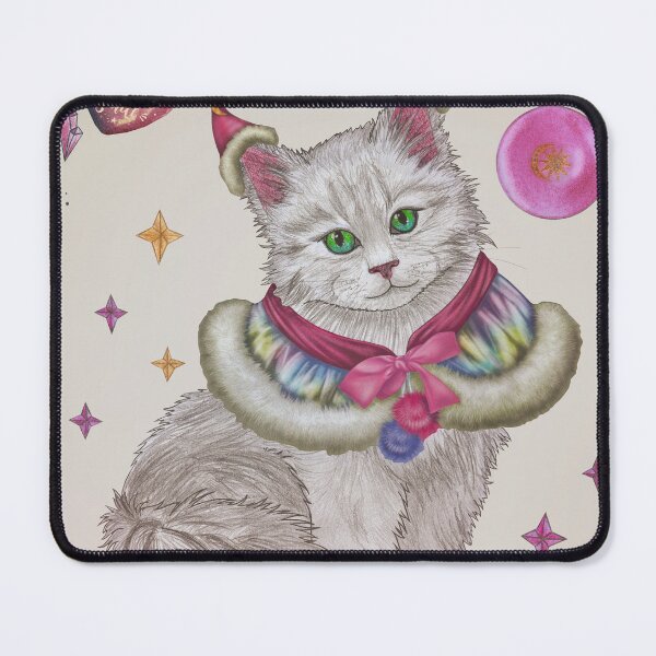 Item preview, TopModel Kitty - Christmas Kitten designed and sold by shipperfangirl.