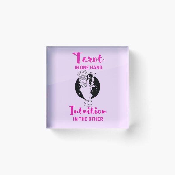 Item preview, Tarot In One Hand Intuition In The Other designed and sold by MyDigitalUtopia.