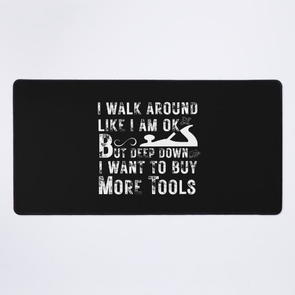 Item preview, Walk Around More Tools -  Woodworking Carpentry Fun Graphic - Fun Woodworking Gifts  designed and sold by WoodWorkingInc.