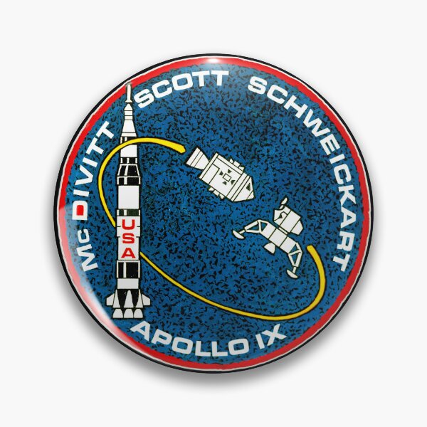 Artikelvorschau, NASA Space Mission Patch - Apollo 9 entworfen und verkauft von SweetCarolineUK.