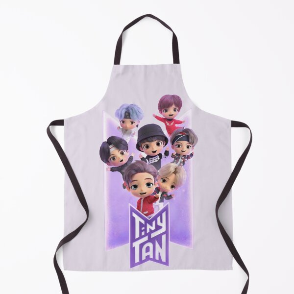 BTS Cartoon Apron