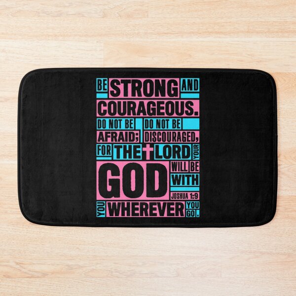 Item preview, Joshua 1:9 Be Strong and Courageous designed and sold by plushism.