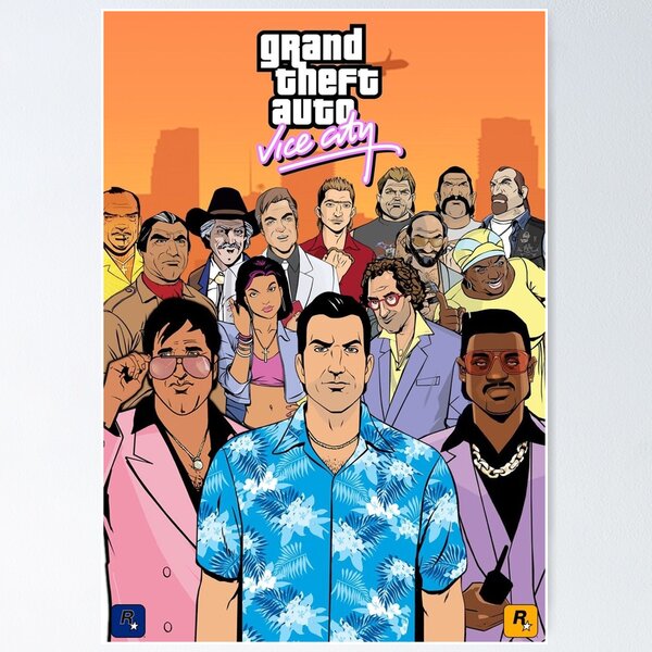 Poster Cartaz Jogo Grand Theft Auto V Gta 5 H - Pop Arte Poster