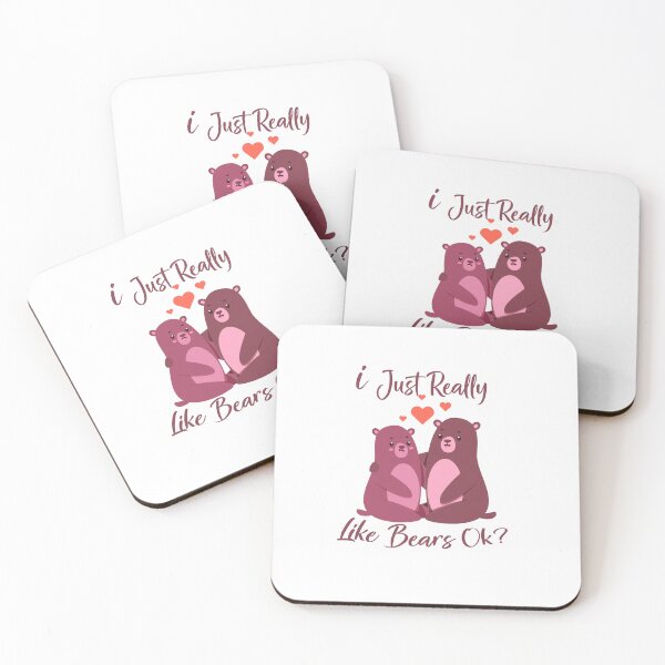 Item preview, I Just really like Bears ok? : valentine's day gift ideas for lovers couples, Cats Lovers, Pigs Lovers and ailurophile. designed and sold by akiotatsuo.