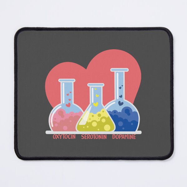 Item preview, Chemistry Of Love - Oxytocin, Serotonin, Dopamine designed and sold by Abhishek Goldar.