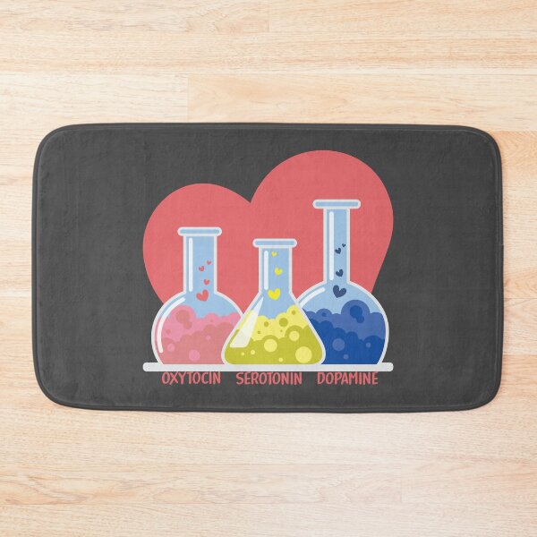 Item preview, Chemistry Of Love - Oxytocin, Serotonin, Dopamine designed and sold by Abhishek Goldar.