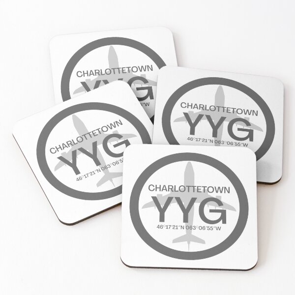 Artikelvorschau, Charlottetown - YYG - Flughafen Charlottetown entworfen und verkauft von No.1 Canada Designs.