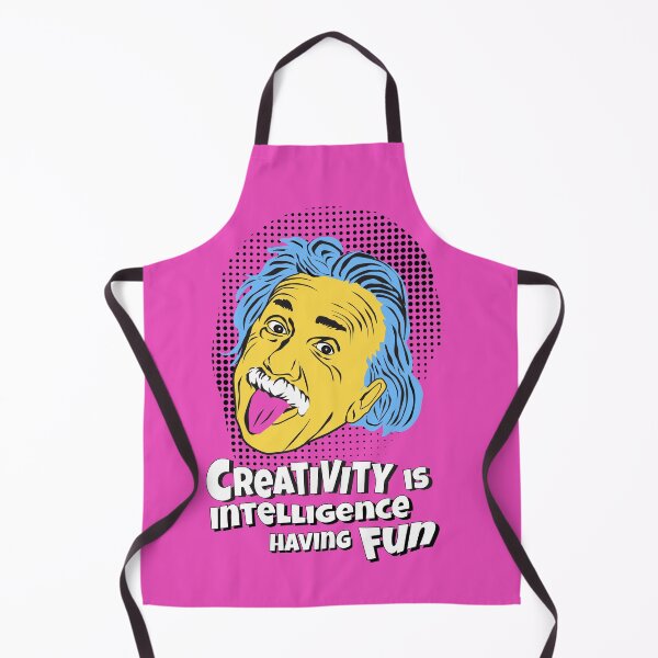 Item preview, Creativity is intelligence having fun - Einstein - Pop art style designed and sold by MagaliC.