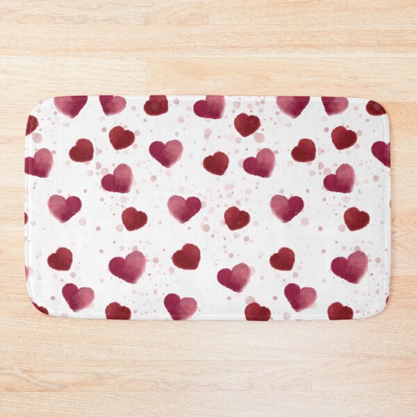 Item preview, watercolor hearts designed and sold by Sofia Lopes.